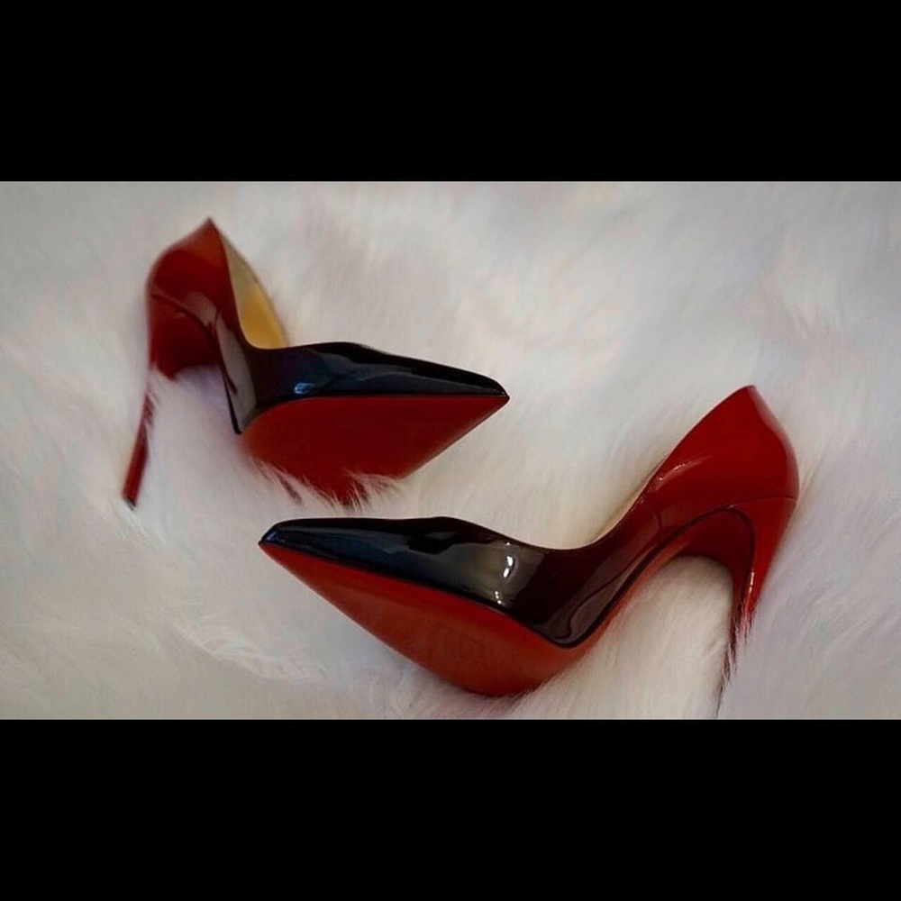Beautiful red bottoms size 8.5